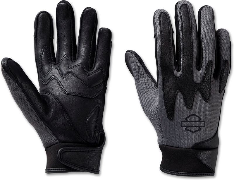 Harley-Davidson Gloves-Dyna Textile  Cool Grey | 98183-24VW