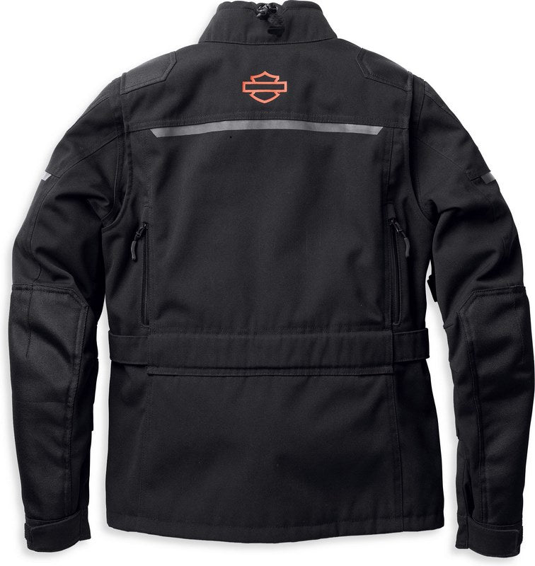 Harley-Davidson Women'S Quest Triple Vent System Jacket  Black | 98184-22EW