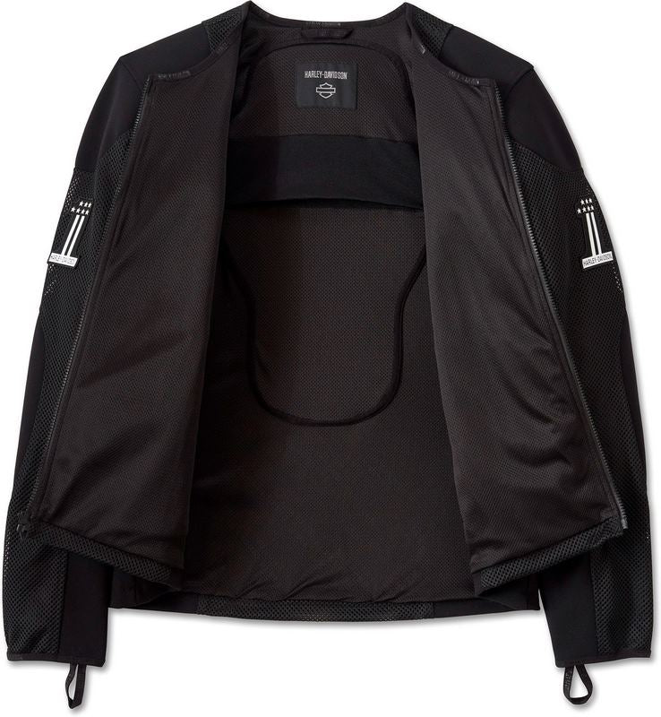 Harley-Davidson Jacket-Hd Shield Mesh  Harley Black | 98185-24VM