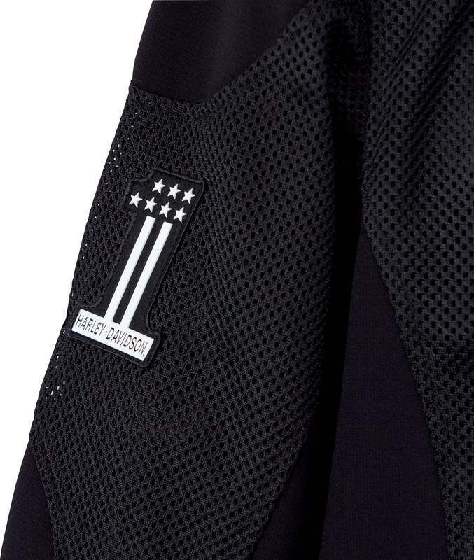 Harley-Davidson Jacket-Hd Shield Mesh  Harley Black | 98185-24VM