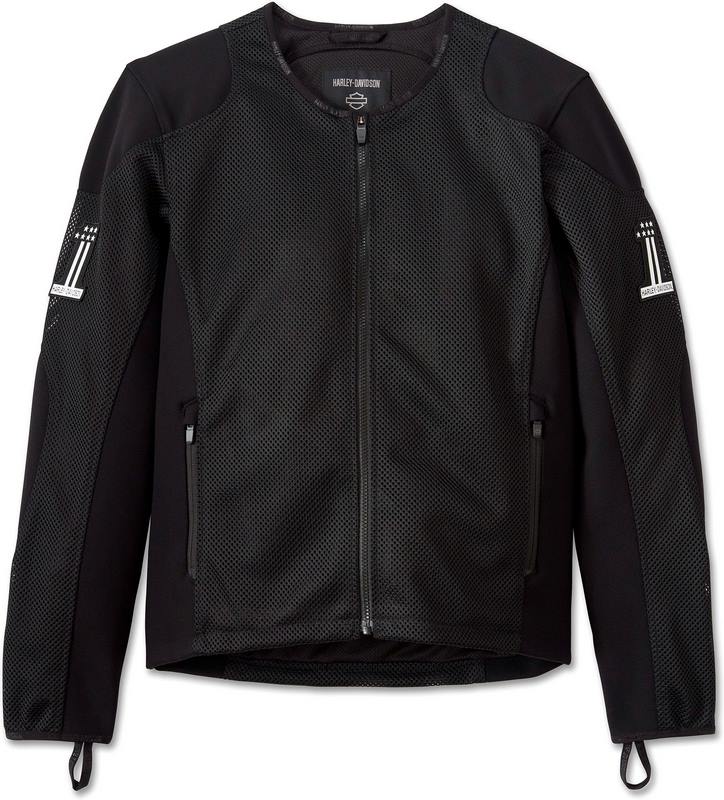 Harley-Davidson Jacket-Hd Shield Mesh  Harley Black | 98185-24VM
