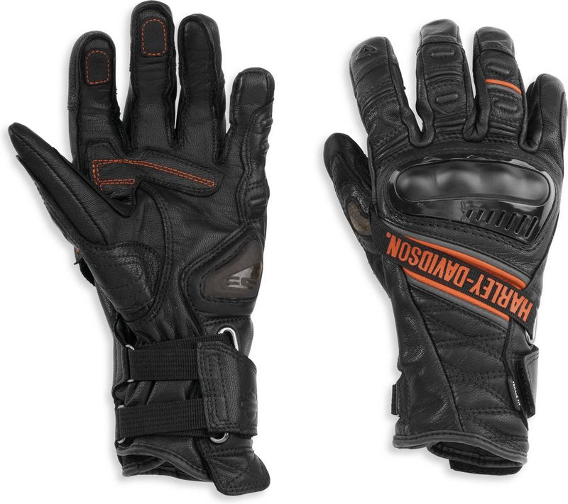 Harley-Davidson Women'S Passage Adventure Gauntlet Gloves  Black | 98188-21VW