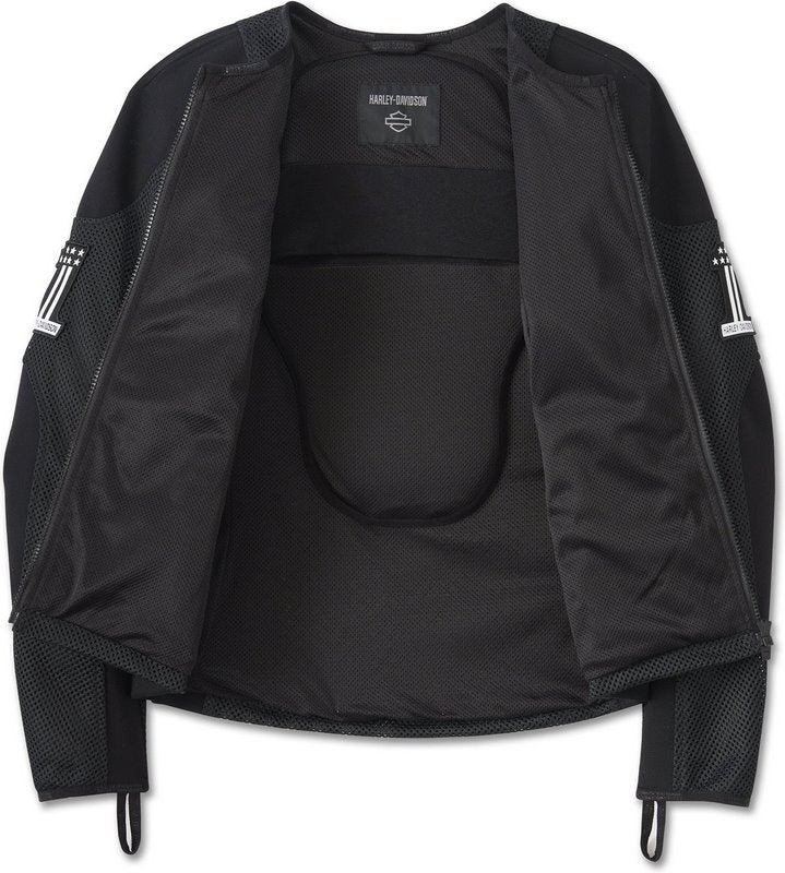 Harley-Davidson Jacket-Hd Shield Mesh  Harley Black | 98197-24VW