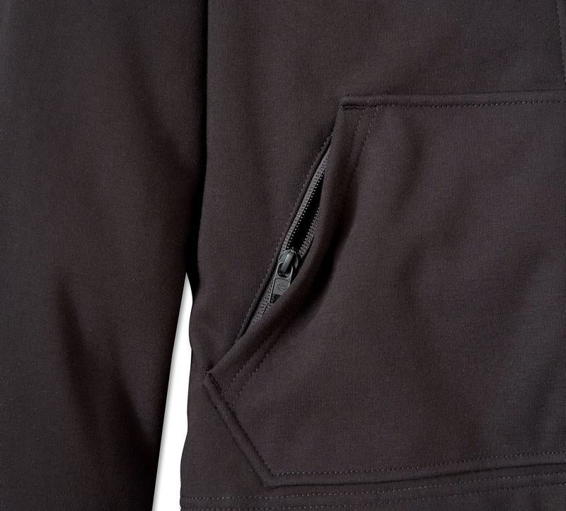 Harley-Davidson Jacket-Deflector Hooded Textile  Harley Black | 98198-24VW
