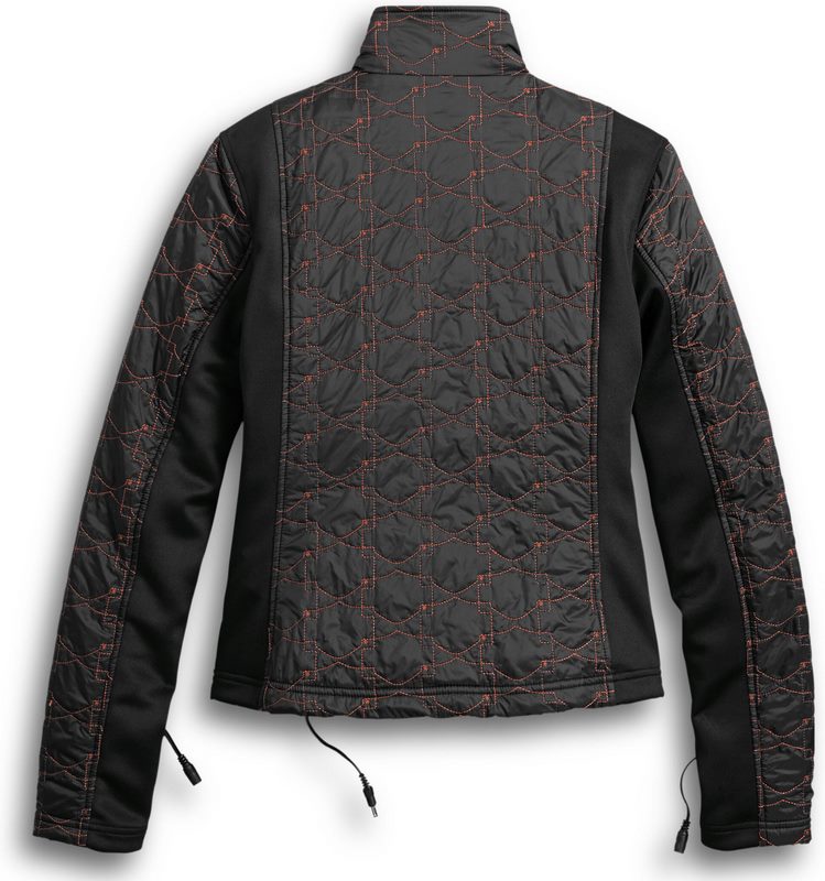 Harley-Davidson Heated-Jkt Liner Btc 12V Quilt  Black | 98320-17VW