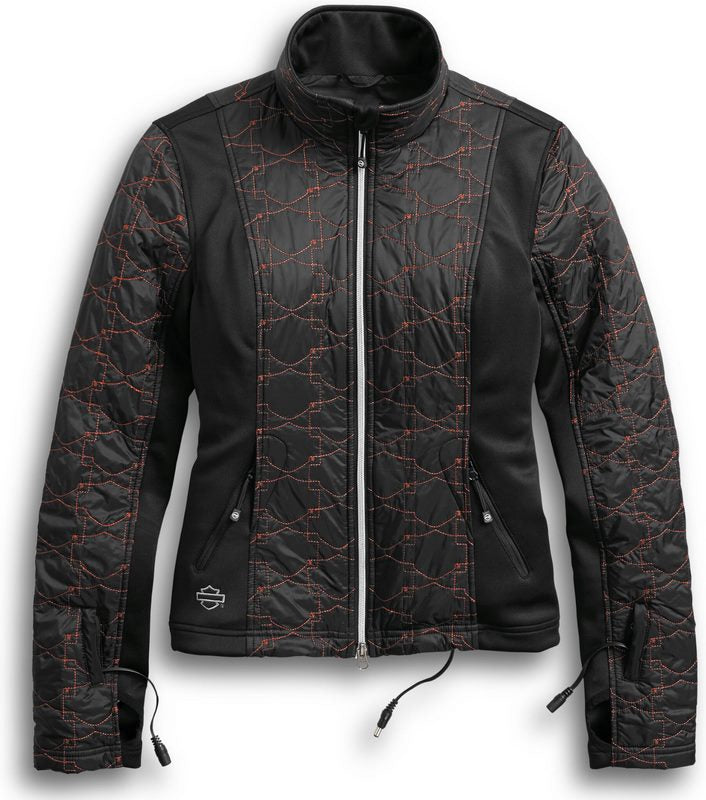 Harley-Davidson Heated-Jkt Liner Btc 12V Quilt  Black | 98320-17VW