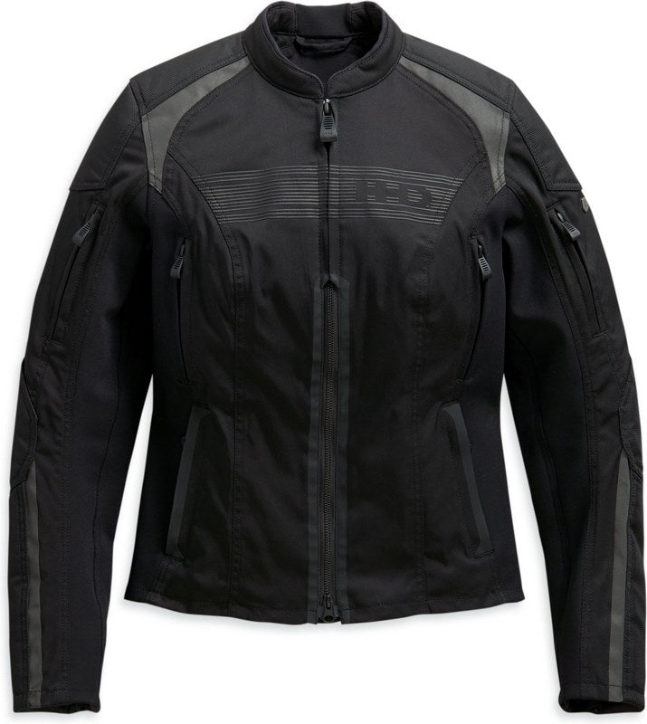 Harley-Davidson Ledgeview Stretch Riding Jacket  Black | 98335-19EW