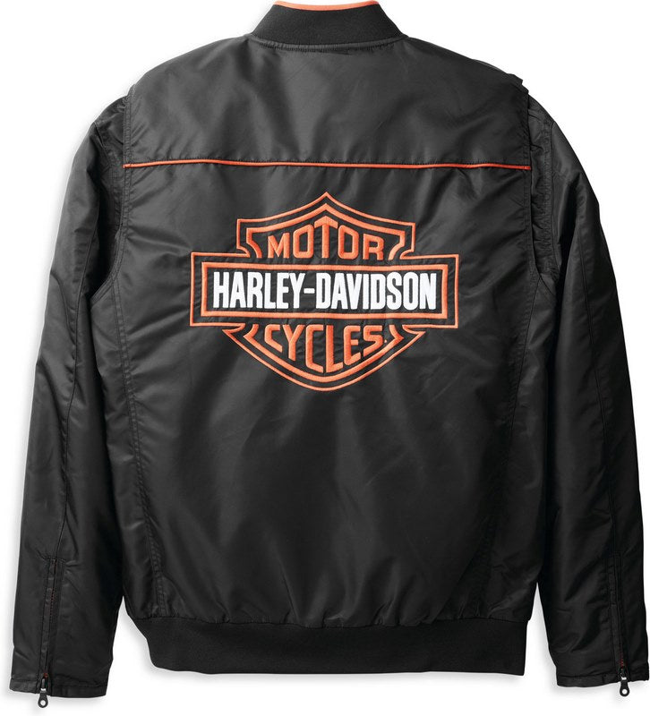 Harley-Davidson Men'S Timeless Bar & Shield Jacket  Black | 98401-22VM