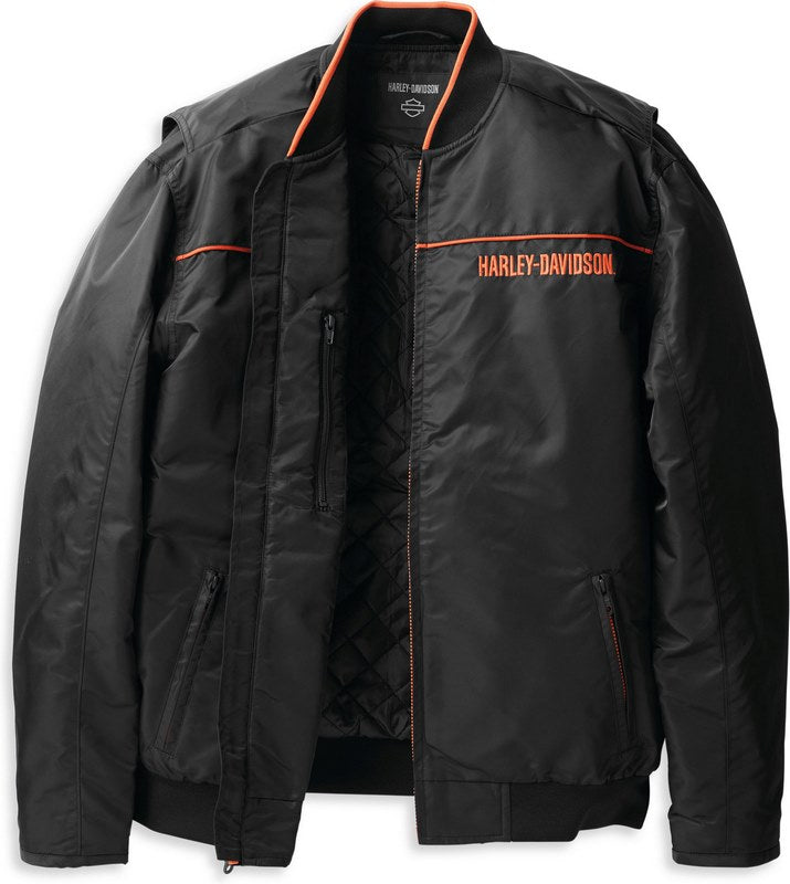 Harley-Davidson Men'S Timeless Bar & Shield Jacket  Black | 98401-22VM