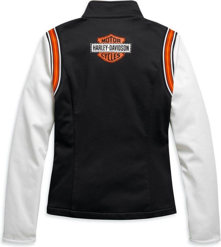 Harley-Davidson Embellished Logo Fleece Jacket  Colorblock | 98409-20VW