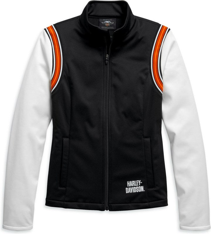 Harley-Davidson Embellished Logo Fleece Jacket  Colorblock | 98409-20VW