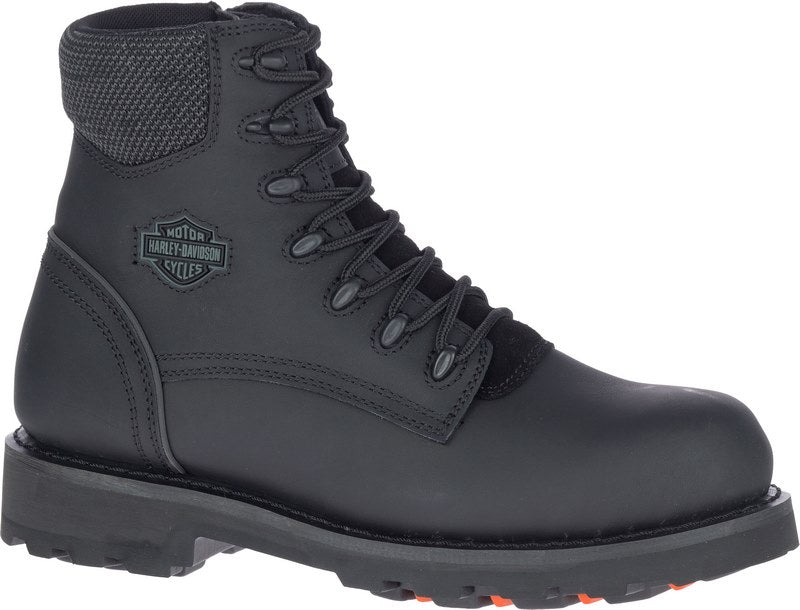 Harley-Davidson Landers 5 CE Lace-Up Motorcycle Boots for Men  Black | 98688-23EM