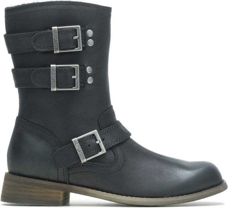 Harley-Davidson Dorilee 7 Engineer Boots for Women  Black | 98708-24WM