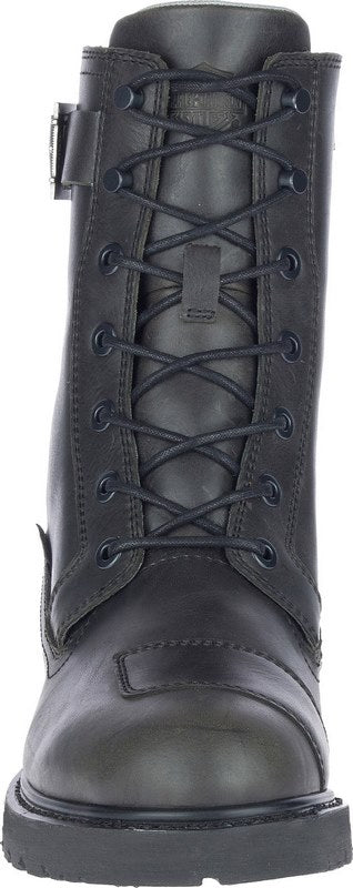 Harley-Davidson Brosner Lace Up Waterproof Riding Boots For Men  Black | 98730-21EM