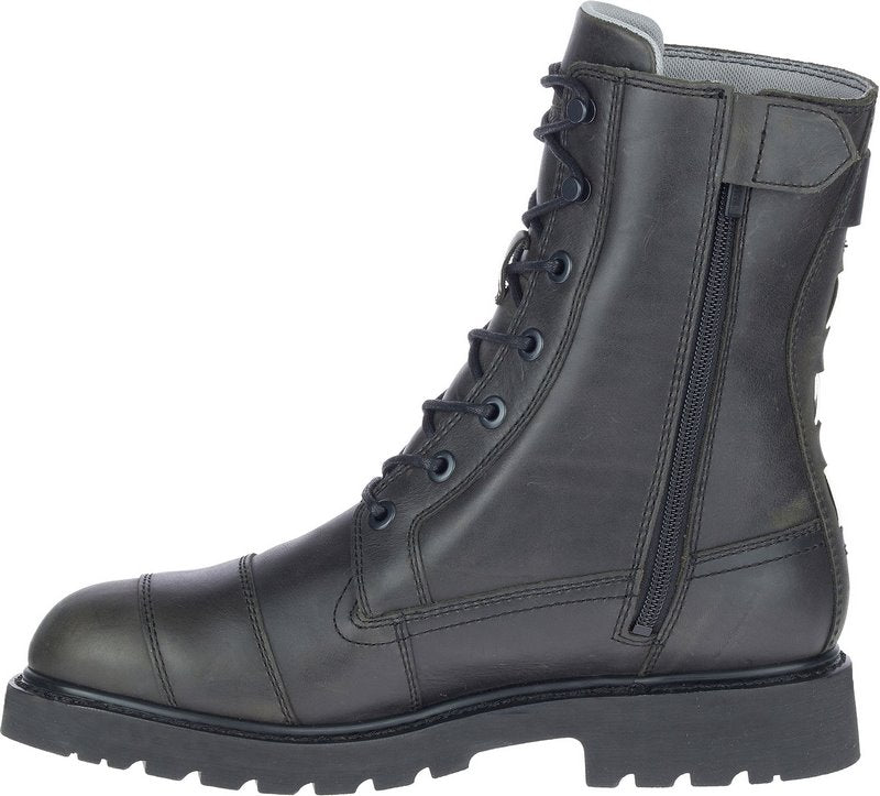 Harley-Davidson Brosner Lace Up Waterproof Riding Boots For Men  Black | 98730-21EM