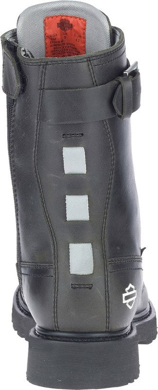 Harley-Davidson Brosner Lace Up Waterproof Riding Boots For Men  Black | 98730-21EM
