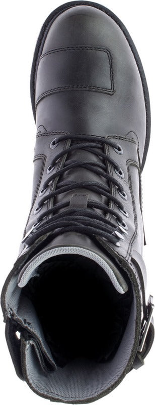Harley-Davidson Brosner Lace Up Waterproof Riding Boots For Men  Black | 98730-21EM