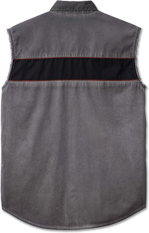 Harley-Davidson Blowout-Woven  Colorblock-Design-Blackened Pearl | 99005-23VM