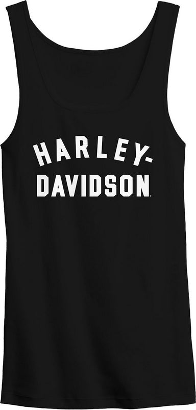 Harley-Davidson Women'S Ultra Classic Racer Font Tank  Black Beauty | 99013-23VW