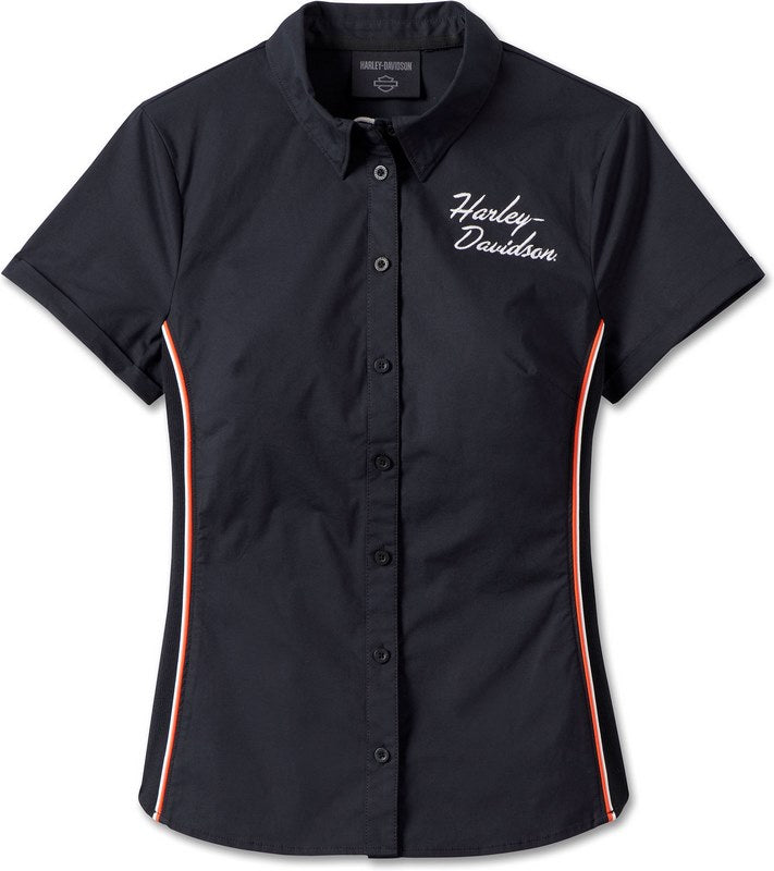 Harley-Davidson Shirt-Woven  Black Beauty | 99023-23VW