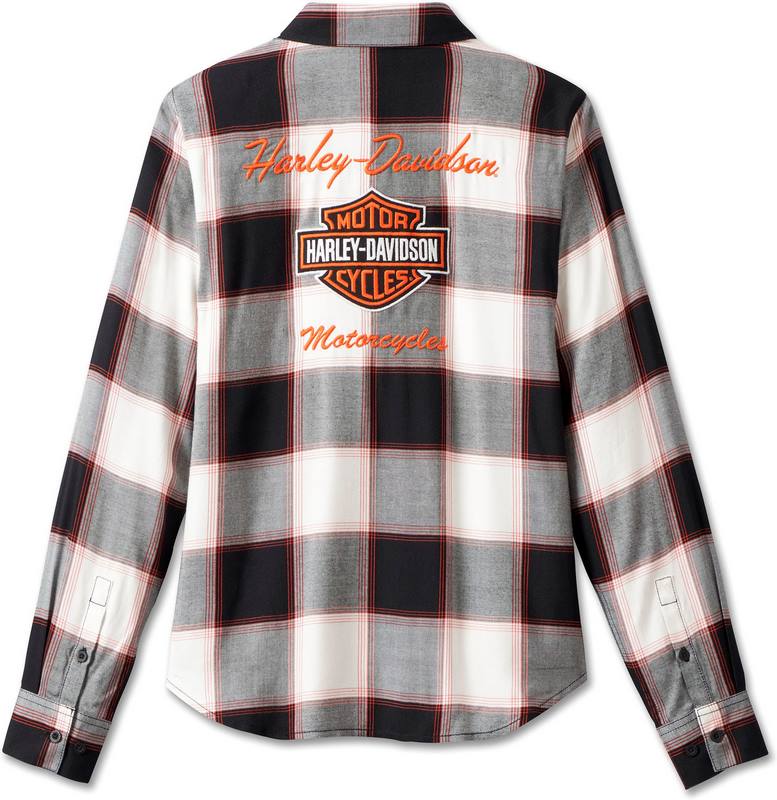 Harley-Davidson Shirt-Woven  Yarn-dyed plaid | 99025-23VW