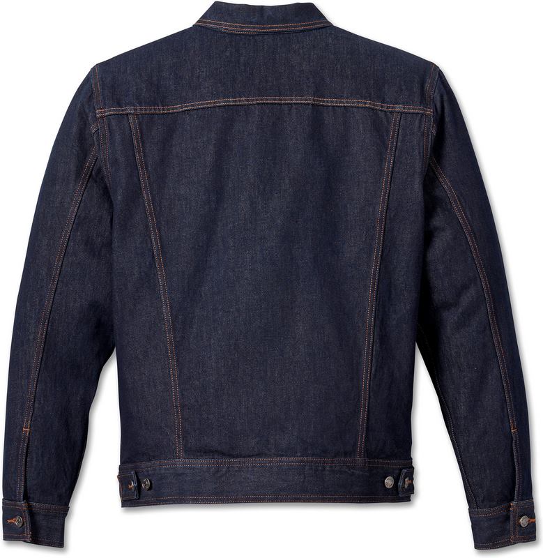 Harley-Davidson Men'S Denim Jacket  Dark Indigo | 99027-23VM