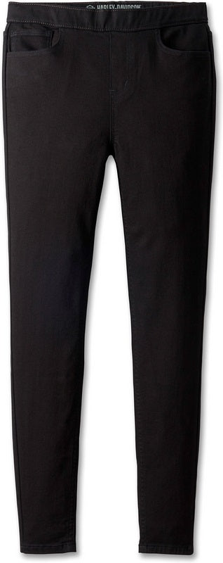 Harley-Davidson Jeans-Pull On Denim  Black Denim | 99044-23VW