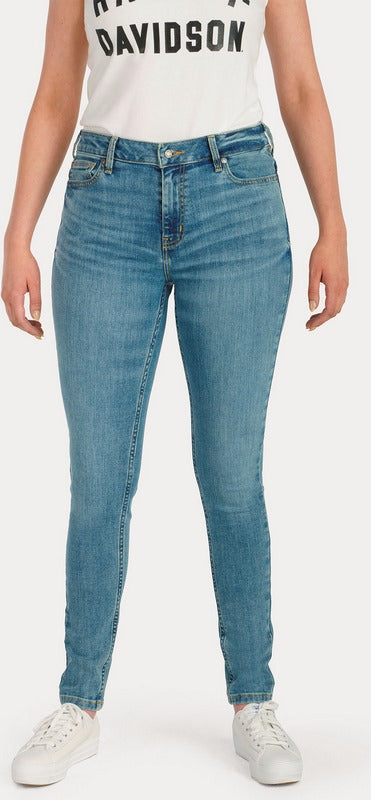 Harley-Davidson Jeans-High Waisted Skinny  Medium Indigo | 99045-23VW