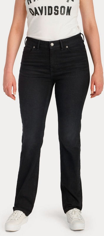 Harley-Davidson Jeans-Straight Leg Denim  Black Denim | 99046-23VW