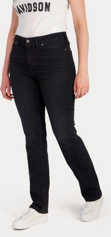 Harley-Davidson Jeans-Straight Leg Denim  Black Denim | 99046-23VW