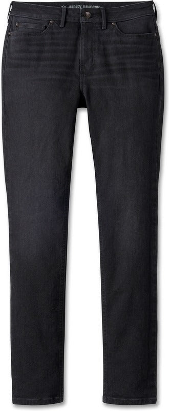 Harley-Davidson Jeans-Straight Leg Denim  Black Denim | 99046-23VW