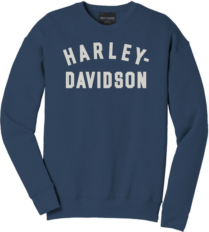 Harley-Davidson Staple Sweatshirt For Men  Ensign Blue | 99048-22VM