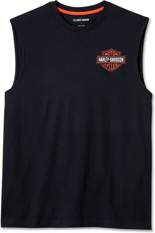 Harley-Davidson Bar & Shield Muscle Tee  Black Beauty | 99050-24VM