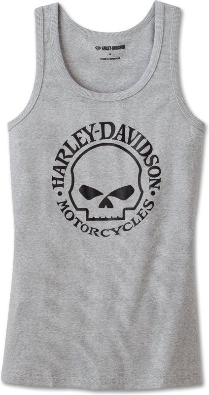 Harley-Davidson Tank-Knit  Light Grey Heather | 99053-23VW
