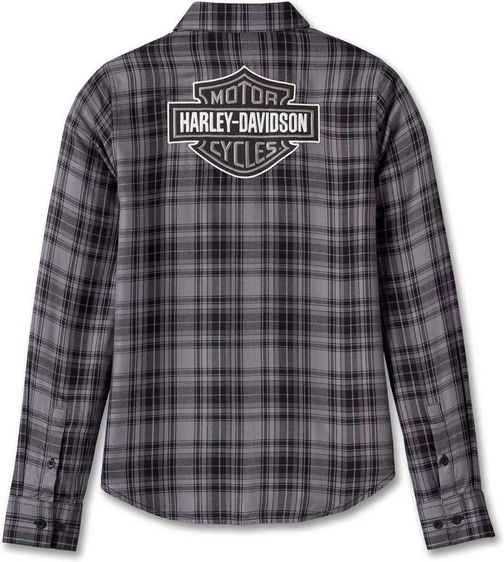 Harley-Davidson Classic Bar & Shield Shirt For Women  Yarn-dyed plaid | 99054-23VW