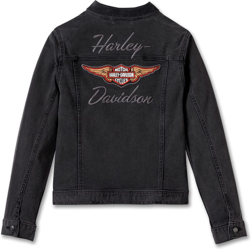 Harley-Davidson Jacket-Denim  Black Denim | 99057-23VW