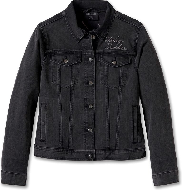 Harley-Davidson Jacket-Denim  Black Denim | 99057-23VW