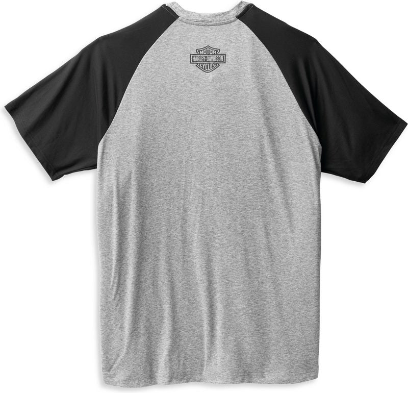 Harley-Davidson Tee-Knit  Medium Heather Grey | 99065-22VM