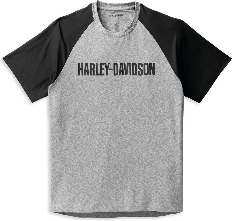 Harley-Davidson Tee-Knit  Medium Heather Grey | 99065-22VM