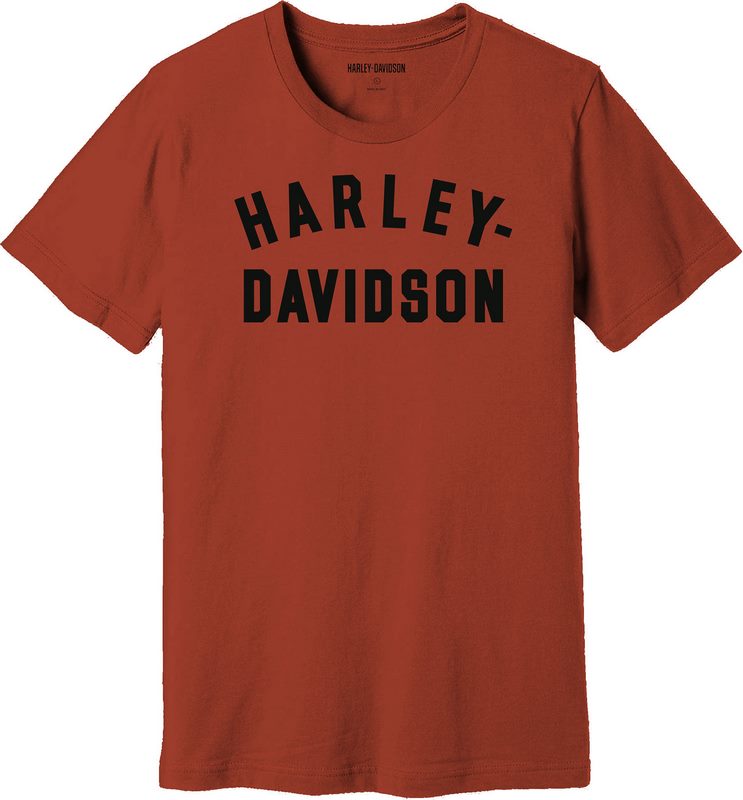 Harley-Davidson Men'S Staple Tee  Vintage Orange | 99072-22VM