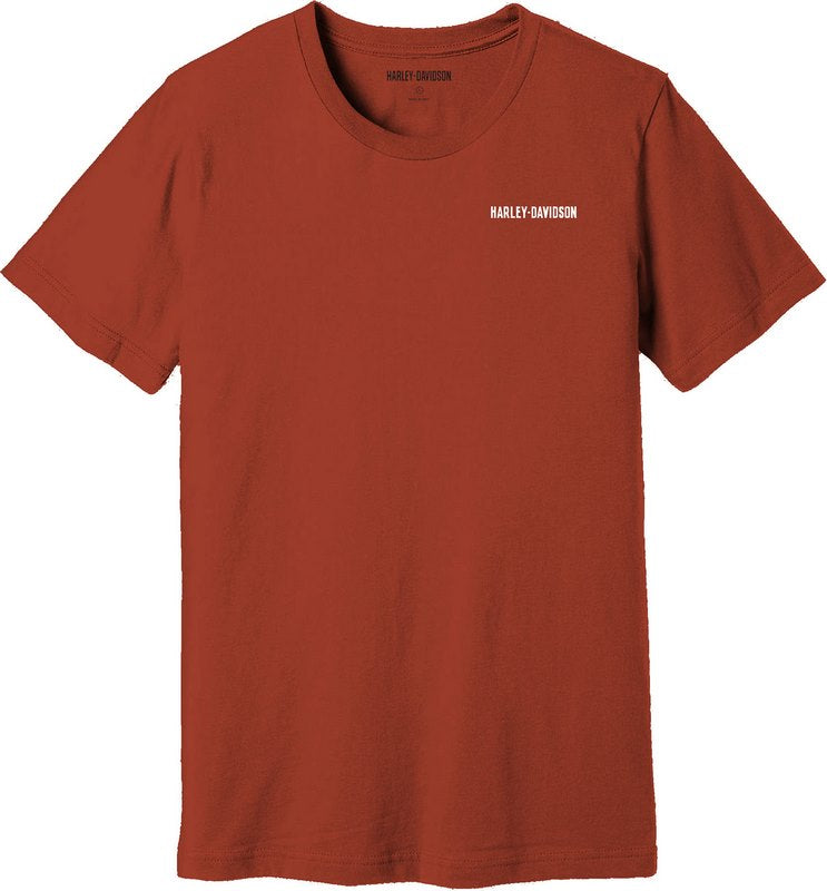 Harley-Davidson Men'S Oil Can Tee  Vintage Orange | 99076-22VM