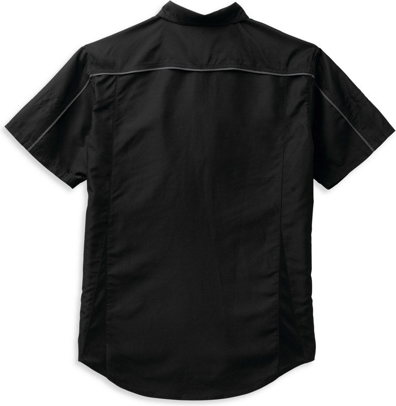 Harley-Davidson Shirt-Woven  Black/Gray | 99092-22VM