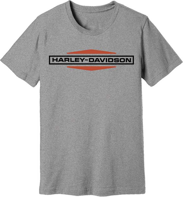 Harley-Davidson Tee-Knit  Medium Heather Grey | 99128-22VM