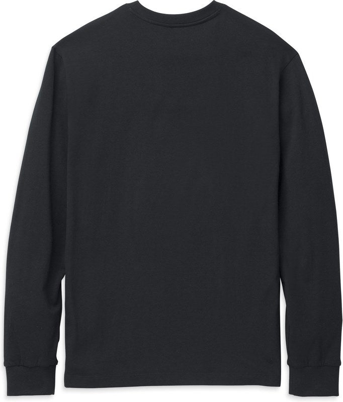 Harley-Davidson Men'S #1 Race Graphic Long Sleeve Tee  Black | 99131-22VM