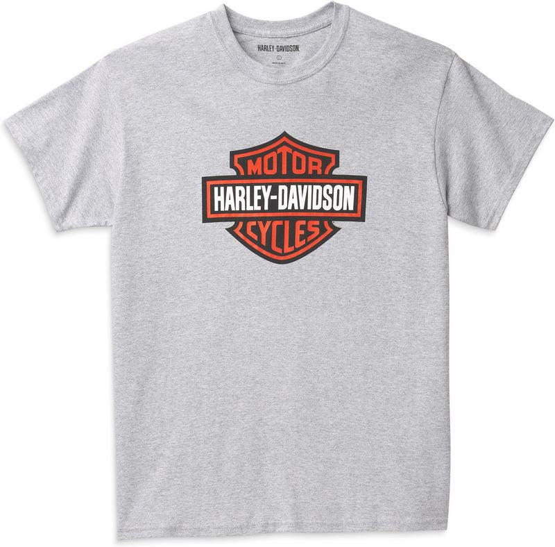 Harley-Davidson Bar & Shield Tee  Medium Heather Grey | 99142-22VM