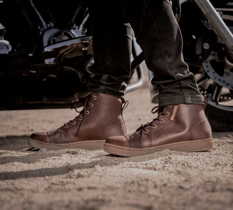 Harley-Davidson Breman 4.5 Ce Motorcycle Sneakers For Men  Brown | 99374-23EM