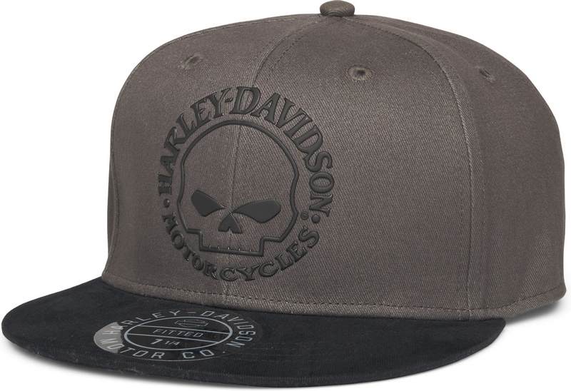 Harley-Davidson Willie G Fitted Cap For Men  Blackened Pearl | 99406-22VM