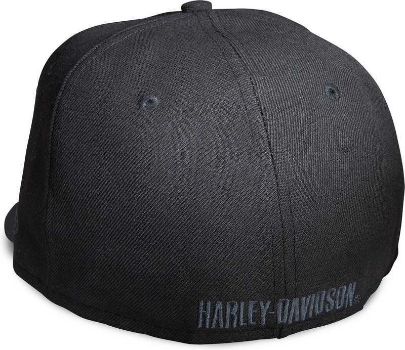 Harley-Davidson Men'S Tonal Bar & Shield Logo 59Fifty® Baseball Cap  Black | 99514-12VM