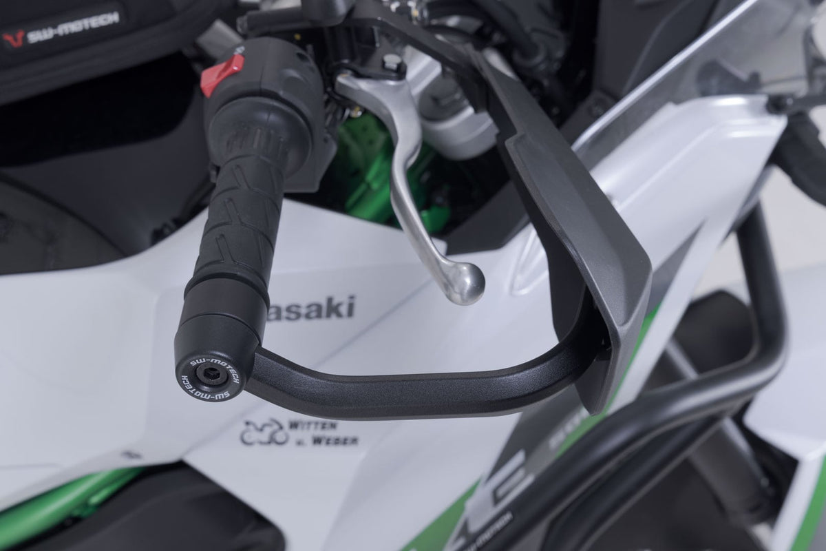 SW-MOTECH / SWモテック Sport Handprotektoren-Kit Schwarz. Kawasaki KLE500 / KLE500 SE (26-). | HDG.00.220.23600/B