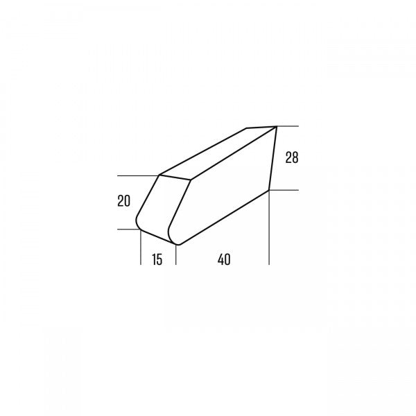 Held Cruiser Taper Bag Black Luggage | 4866-1